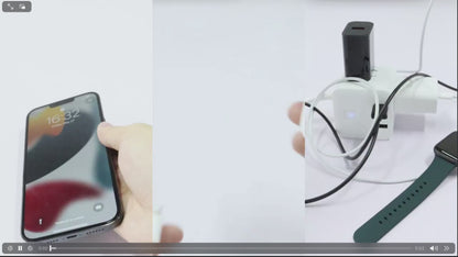 3-in-1 Portable Wireless Charging Pad